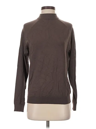 Pre-owned Zara Turtleneck Sweater In Brown