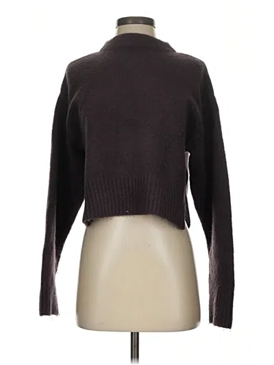 Pre-owned Zara Turtleneck Sweater In Brown