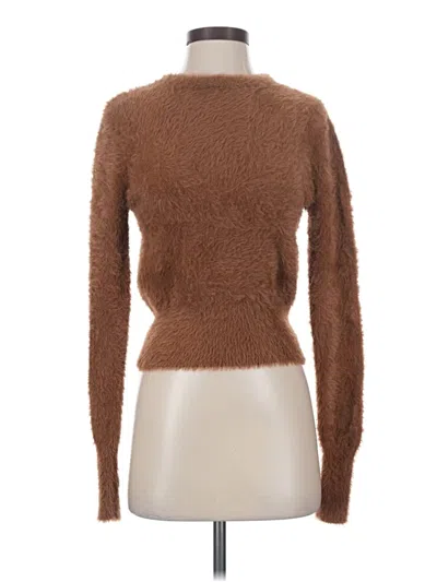 Pre-owned Zara Turtleneck Sweater In Brown