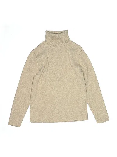 Pre-owned Zara Kids' Turtleneck Sweater In Gold