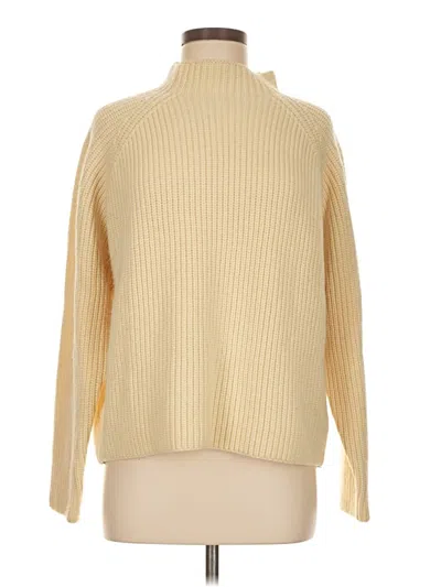 Pre-owned Zara Turtleneck Sweater In Gold