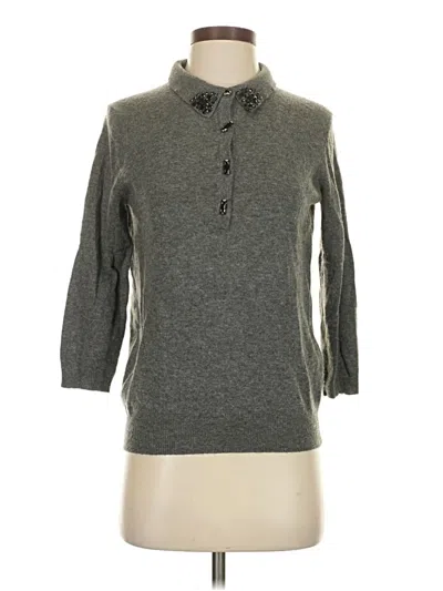 Pre-owned Zara Turtleneck Sweater In Gray