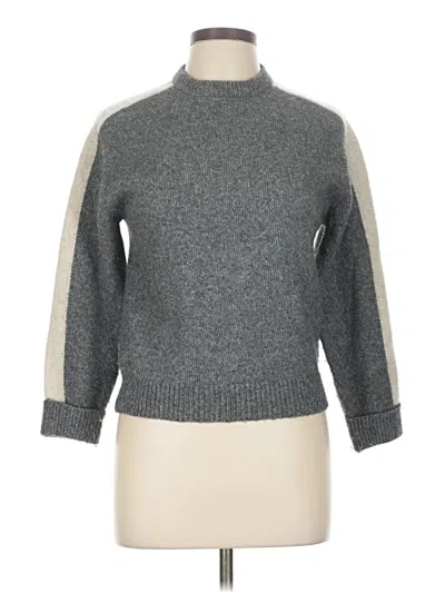 Pre-owned Zara Turtleneck Sweater In Gray