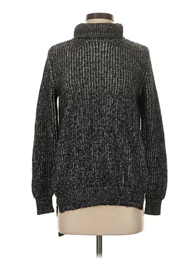 Pre-owned Zara Turtleneck Sweater In Gray