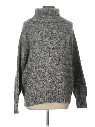 Pre-owned Zara Turtleneck Sweater In Gray