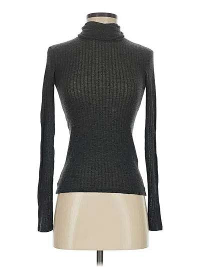 Pre-owned Zara Turtleneck Sweater In Gray