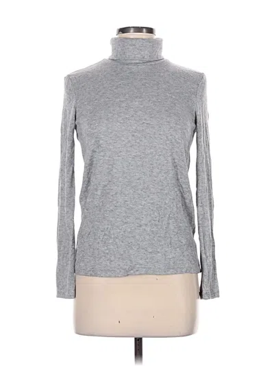 Pre-owned Zara Turtleneck Sweater In Gray