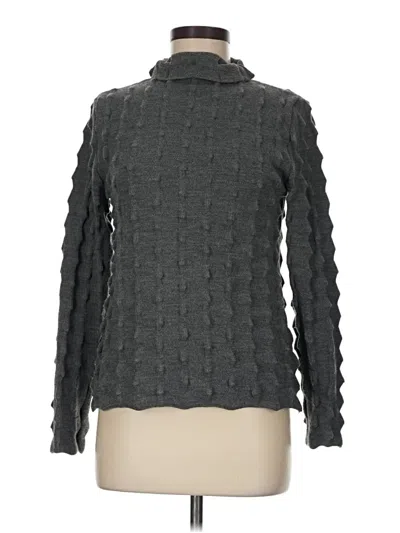 Pre-owned Zara Turtleneck Sweater In Gray
