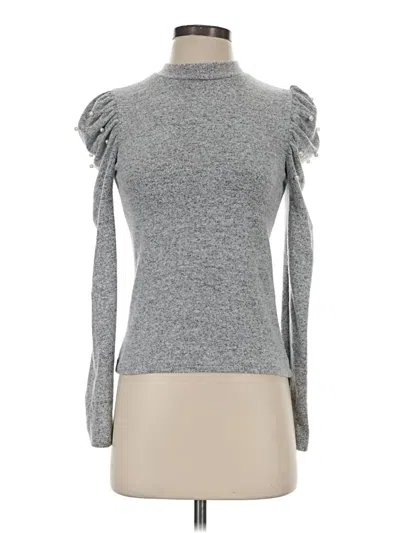 Pre-owned Zara Turtleneck Sweater In Gray