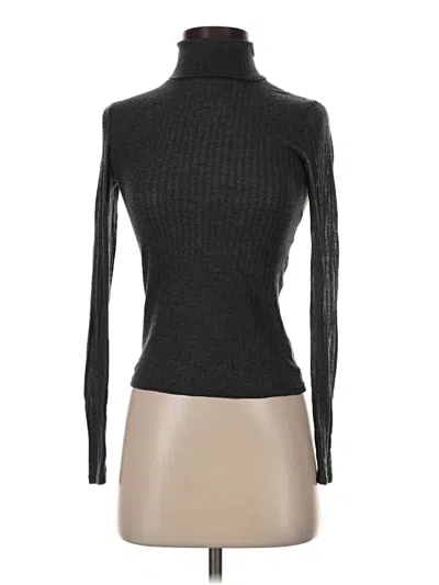Pre-owned Zara Turtleneck Sweater In Gray