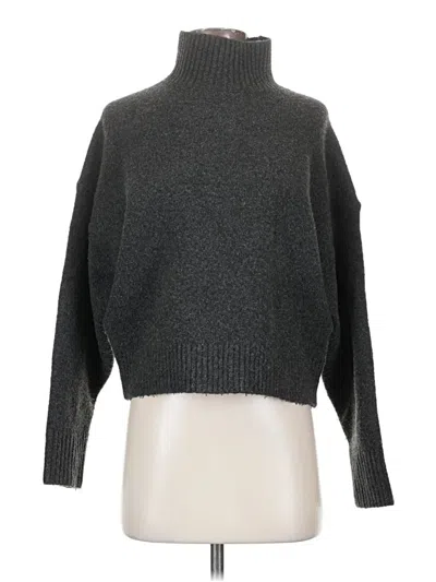 Pre-owned Zara Turtleneck Sweater In Gray