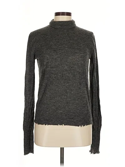 Pre-owned Zara Turtleneck Sweater In Gray