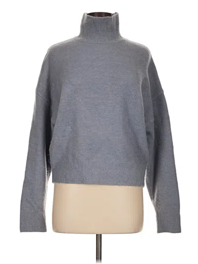 Pre-owned Zara Turtleneck Sweater In Gray