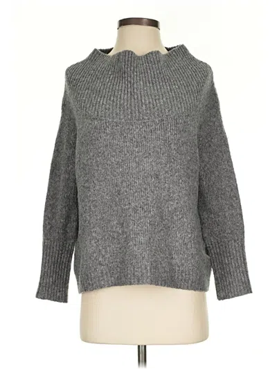 Pre-owned Zara Turtleneck Sweater In Gray