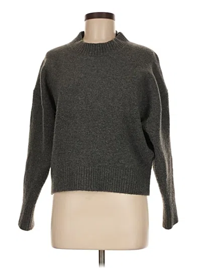 Pre-owned Zara Turtleneck Sweater In Gray