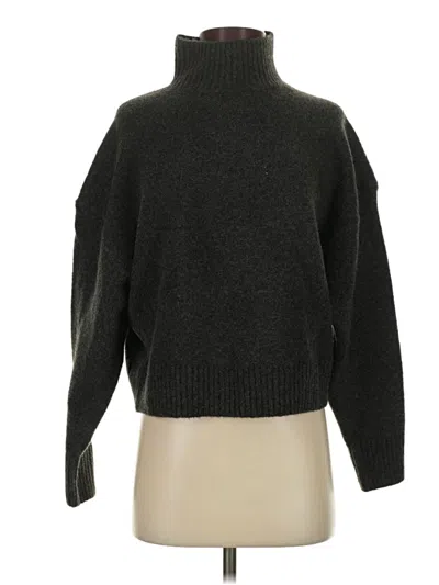 Pre-owned Zara Turtleneck Sweater In Gray