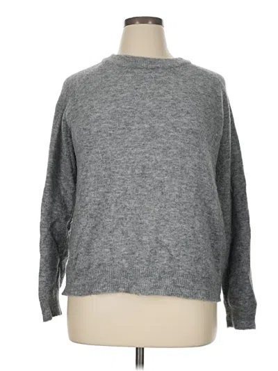 Pre-owned Zara Turtleneck Sweater In Gray
