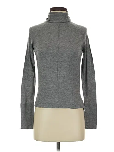 Pre-owned Zara Turtleneck Sweater In Gray