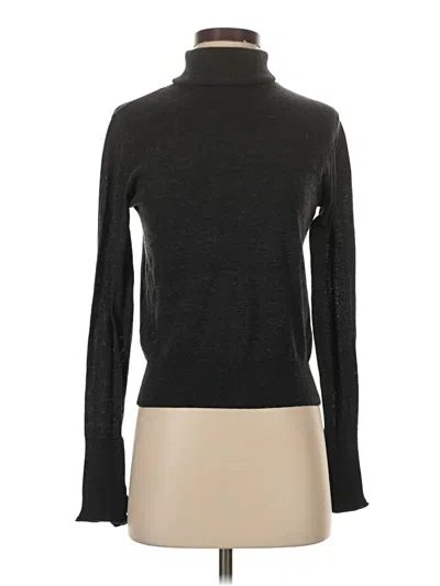 Pre-owned Zara Turtleneck Sweater In Gray
