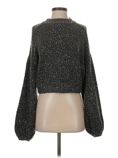 Pre-owned Zara Turtleneck Sweater In Gray