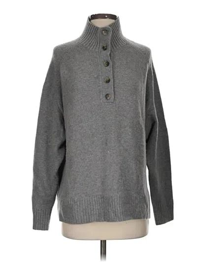 Pre-owned Zara Turtleneck Sweater In Gray