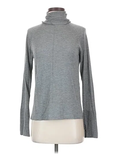 Pre-owned Zara Turtleneck Sweater In Gray