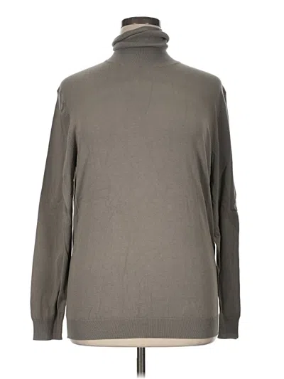 Pre-owned Zara Turtleneck Sweater In Gray