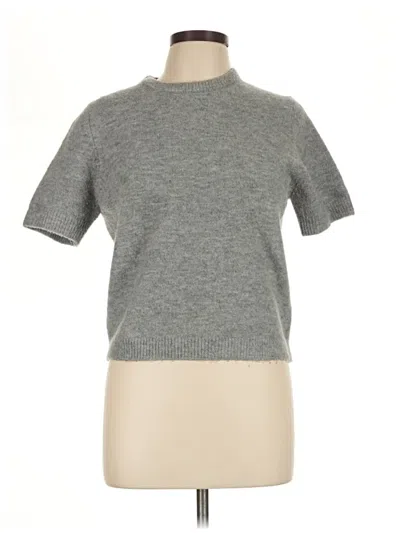 Pre-owned Zara Turtleneck Sweater In Gray