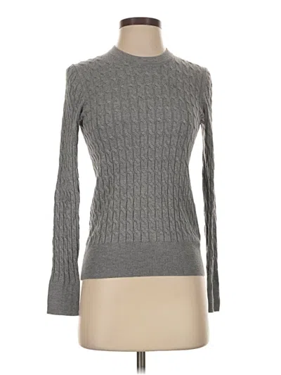 Pre-owned Zara Turtleneck Sweater In Gray