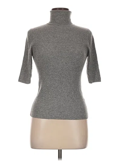 Pre-owned Zara Turtleneck Sweater In Gray