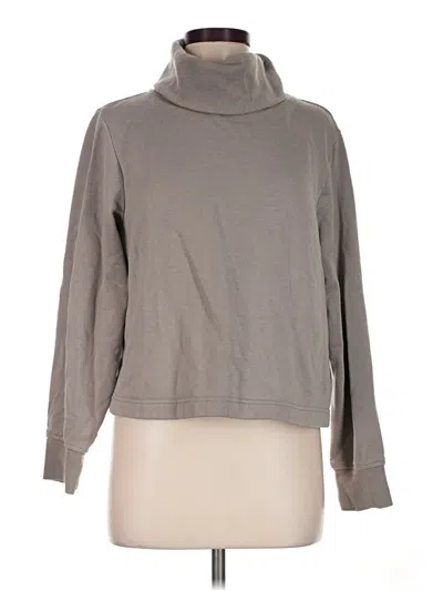 Pre-owned Zara Turtleneck Sweater In Gray