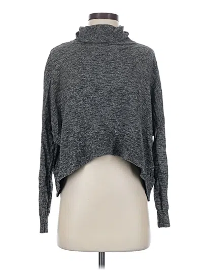 Pre-owned Zara Turtleneck Sweater In Gray
