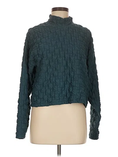 Zara Turtleneck Sweater In Green