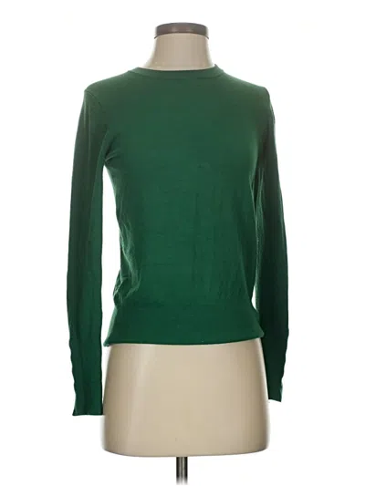 Pre-owned Zara Turtleneck Sweater In Green