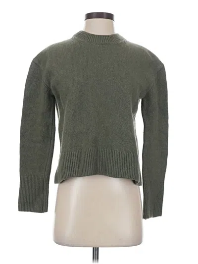 Pre-owned Zara Turtleneck Sweater In Green