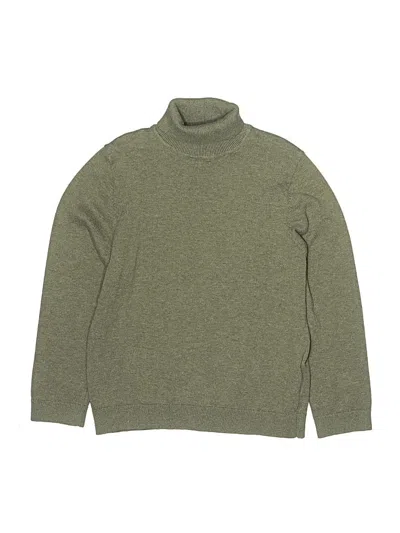 Pre-owned Zara Kids' Turtleneck Sweater In Green