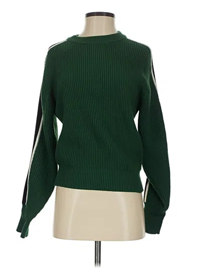 Pre-owned Zara Turtleneck Sweater In Green