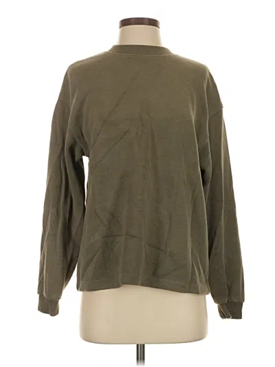 Pre-owned Zara Turtleneck Sweater In Green