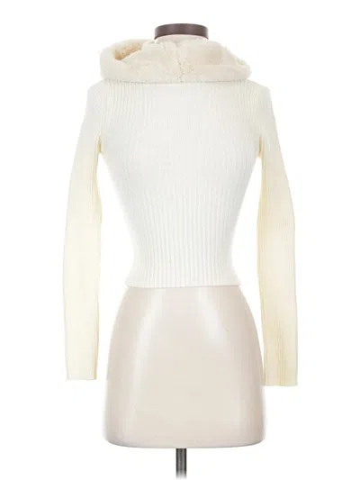 Pre-owned Zara Turtleneck Sweater In Ivory