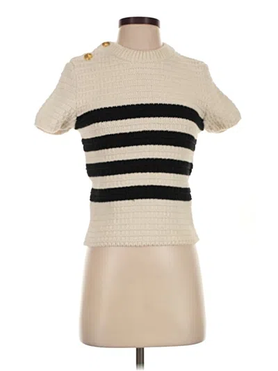 Pre-owned Zara Turtleneck Sweater In Ivory
