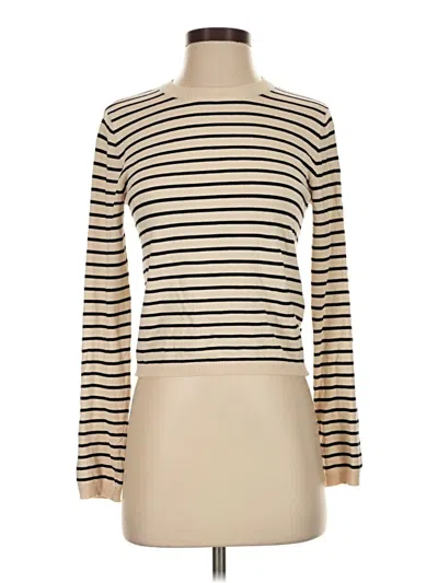 Pre-owned Zara Turtleneck Sweater In Ivory