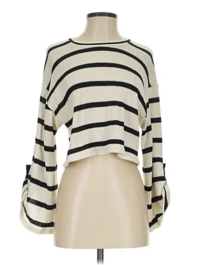 Pre-owned Zara Turtleneck Sweater In Ivory