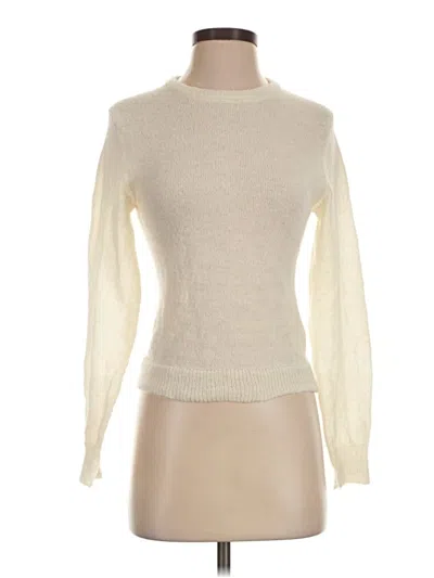 Pre-owned Zara Turtleneck Sweater In Ivory