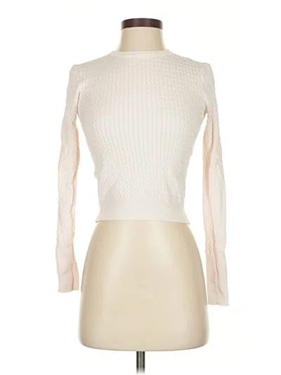 Pre-owned Zara Turtleneck Sweater In Ivory