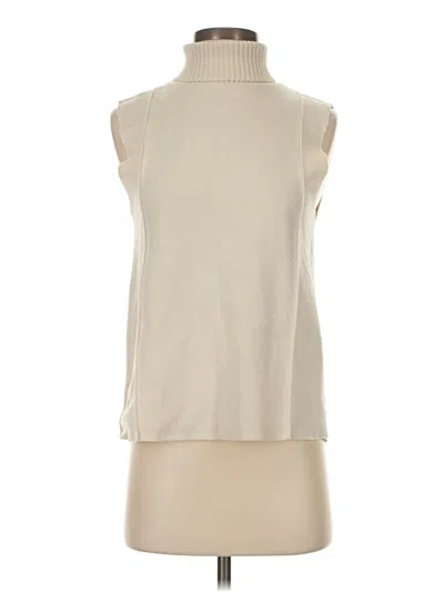 Pre-owned Zara Turtleneck Sweater In Ivory