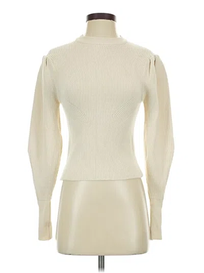Pre-owned Zara Turtleneck Sweater In Ivory