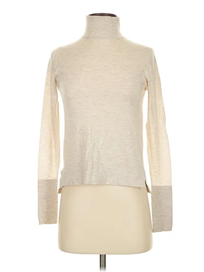 Pre-owned Zara Turtleneck Sweater In Ivory