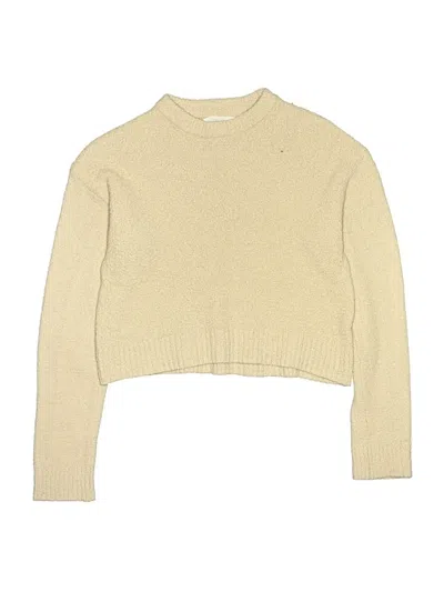 Pre-owned Zara Kids' Turtleneck Sweater In Ivory