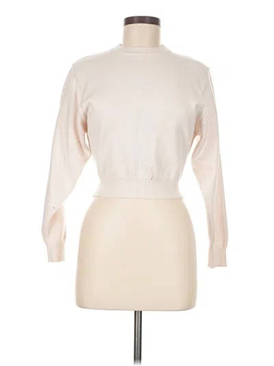 Pre-owned Zara Turtleneck Sweater In Ivory