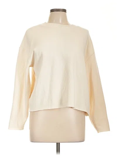 Pre-owned Zara Turtleneck Sweater In Ivory
